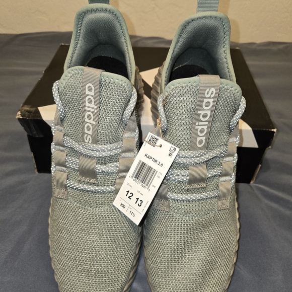 adidas Kaptir 3.0 Wonder Silver Pebble | Silver Green Men's  Shoes Size 12 - Picture 1 of 11